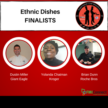 Supermarket Chef Showdown Ethnic Dishes Finalists