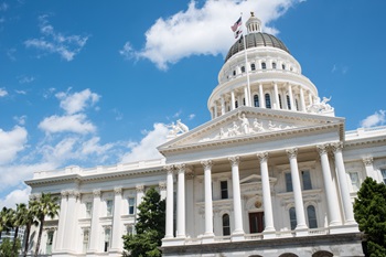 California State Capitol Angled