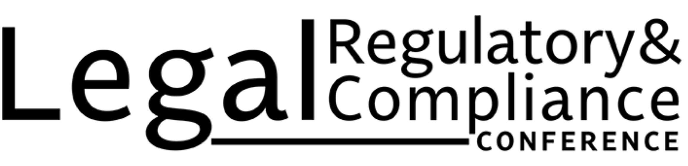 Legal and Regulatory Conference horizontal logo