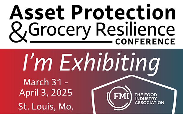 2025 FMI Asset Protection and Grocery Resilience conference social badge - I'm exhibiting (large)