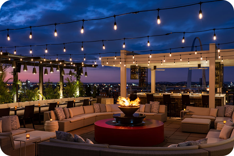 Four Seasons St. Louis Rooftop Bar