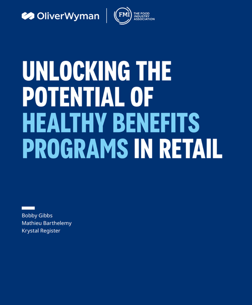 Unlocking the Potential of Healthy Benefits Programs in Retail